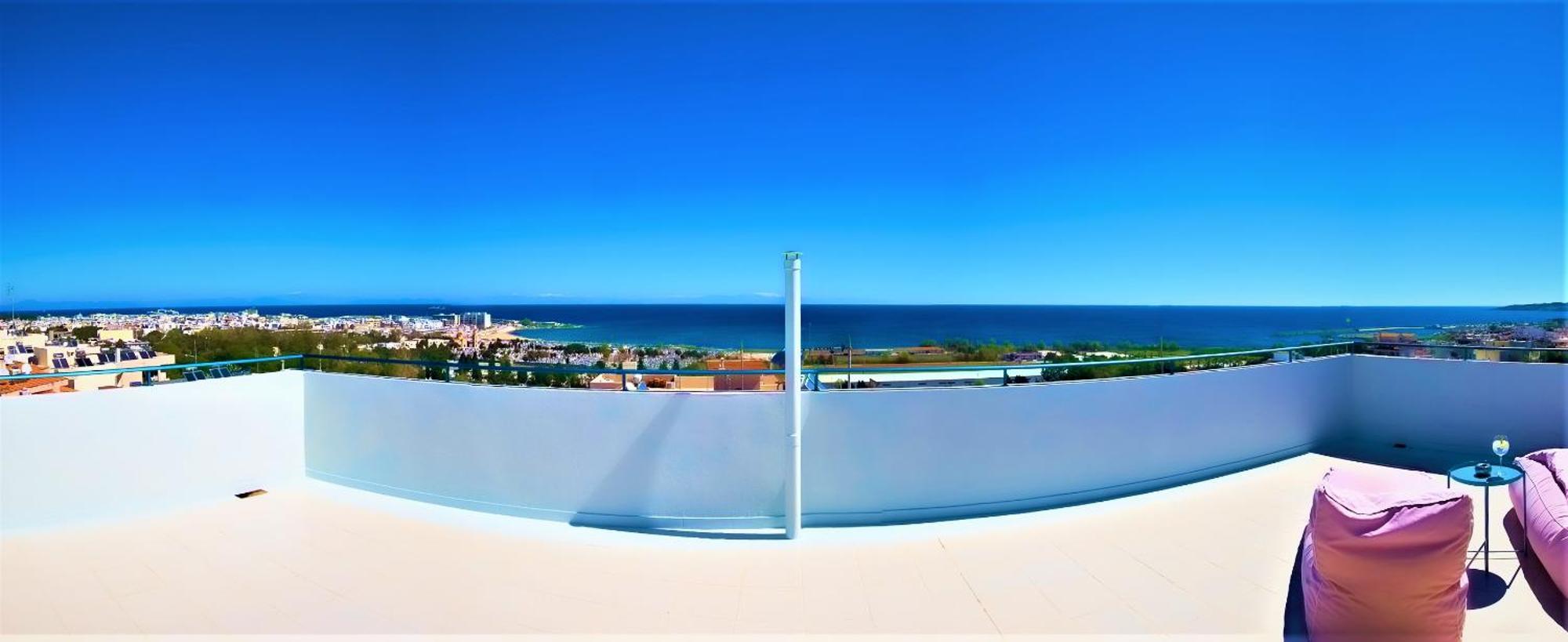Groovy & Cozy Apt With Private Seaview Rooftop Terrace Rhodes City Buitenkant foto